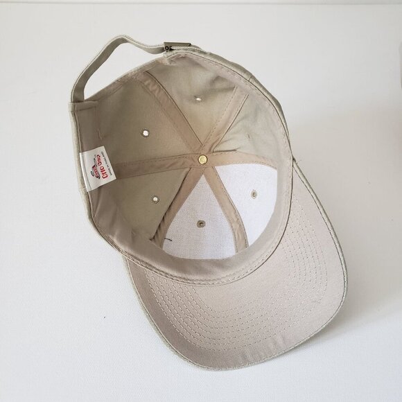 Vintage 1980s Otto Reno Nevada Bear Graphic Adjustable Strap Back Baseball Cap - Picture 6 of 11
